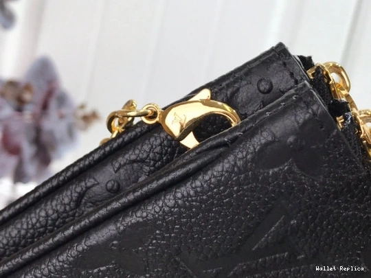 Affordable VUITTON LOUIS ZIP POCHETTE DOUBLE 0709